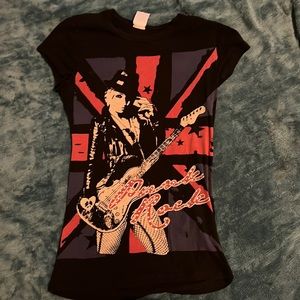 Rock & Ruse punk tee, women’s small.